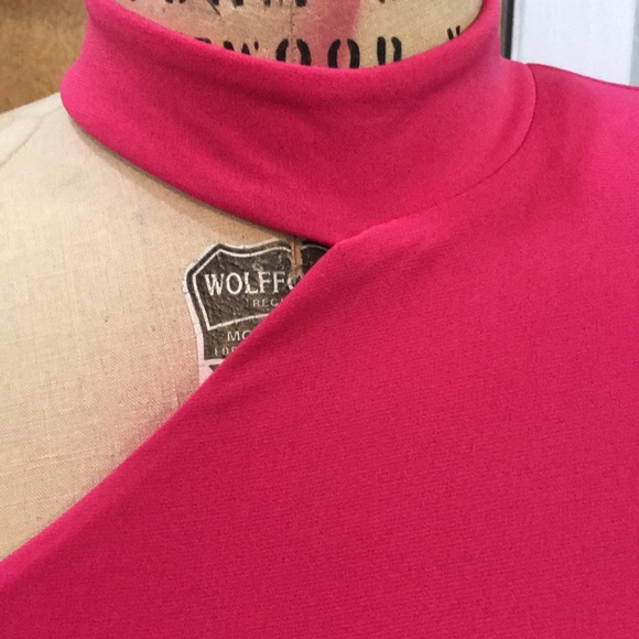 TOPSHOP Lady Gaga asymmetric dress in Hot Pink! - Picture 5 of 9